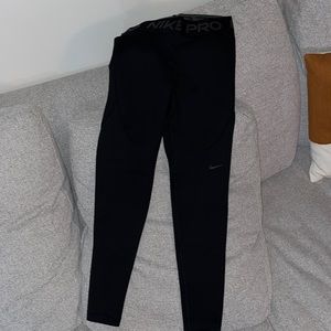 Nike Pro fleece lined leggings